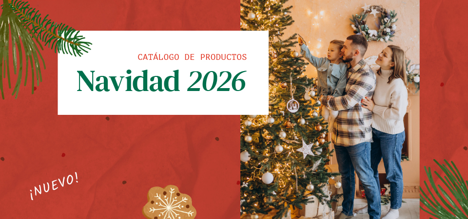 ¡Nuevo catálogo de productos para Navidad de 2026!
